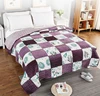 2018 MH Floral Patchwork Pattern blanket patchwork thick bedspread quilt