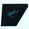 New arrival glasses cleaning cloth with emboss logo keychain case for student