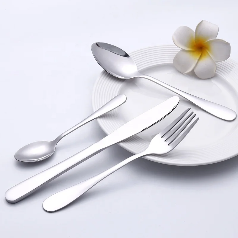 

18/0 Customization Stainless Steel Wedding Silver Rose Gold Cutlery Set Knife Spoon Fork Teaspoon Stainless Steel Flatware Set