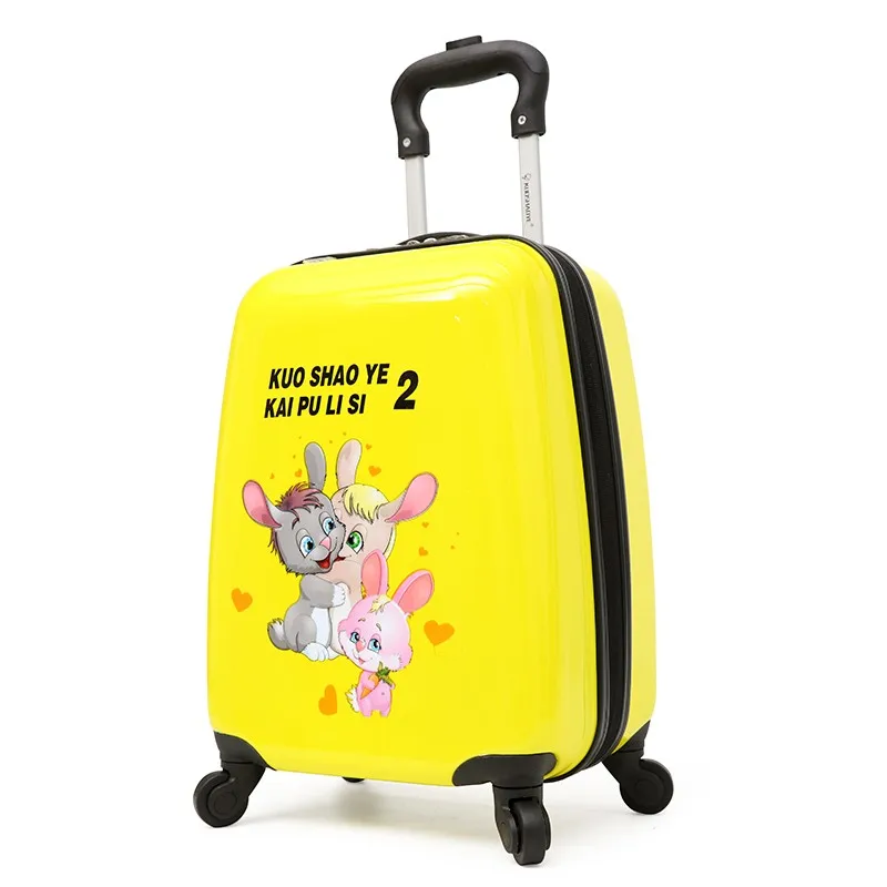 High Quality Children School Trolley Luggage Bags Pilot Airline Suit