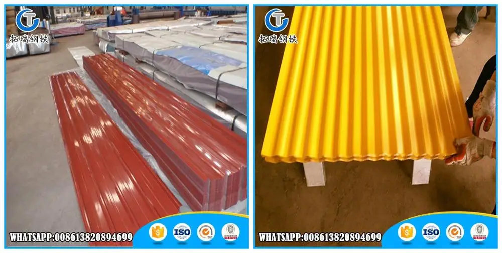 color coated roofing steel sheet