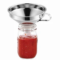 

Kitchen Wide Mouth Canning Stainless Steel Jam Funnel Multi-purpose Canning Funnel