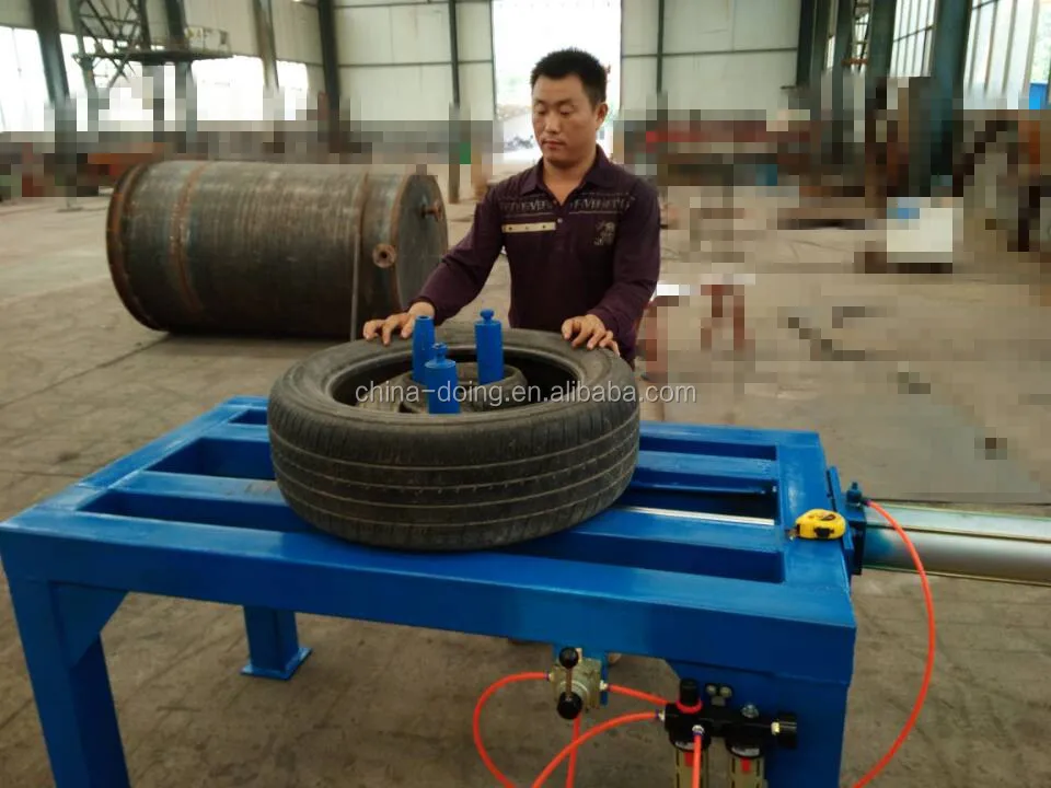 Tire Processing Machinery Tyre Doubling Machine/tire Unpacking Tripling