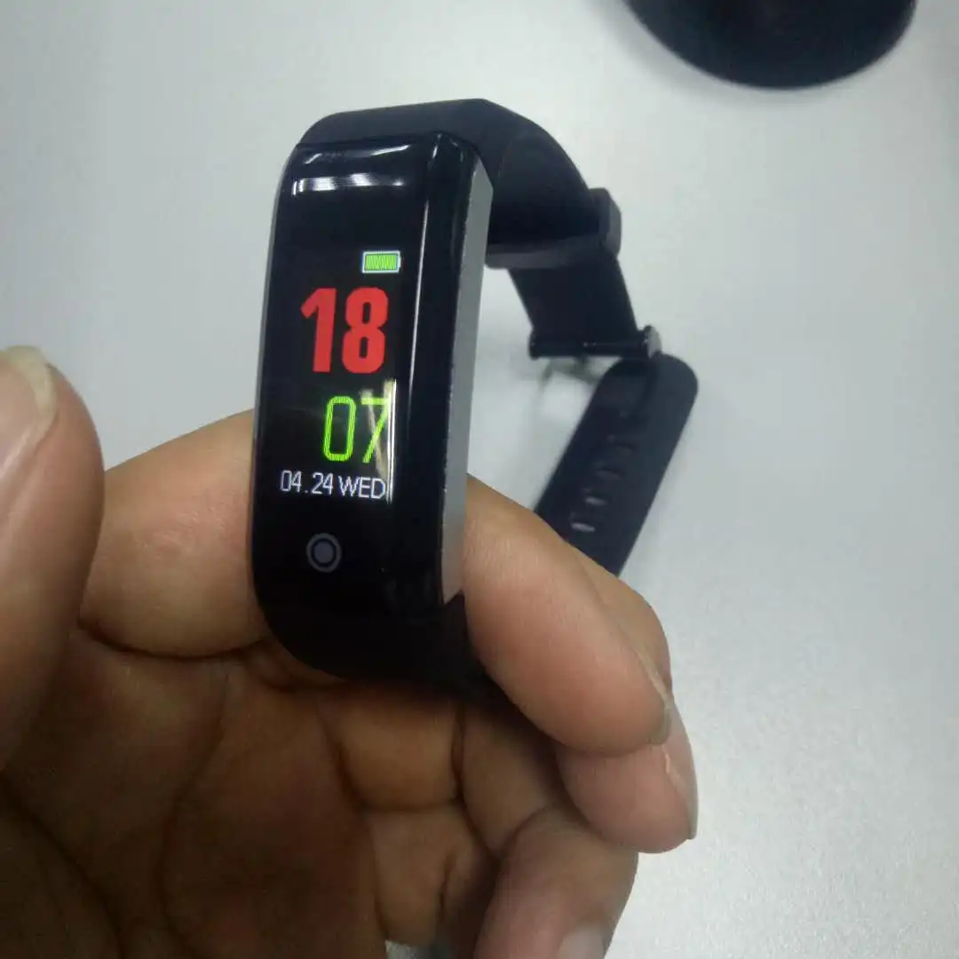 

Factory price Fitness Tracker body temperature Heart Rate Monitor Waterproof Bracelet Activity Tracker Smart bracelet