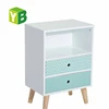 Lightness Simple Design Safe White Melamine 2 Drawer Vertical File Cabinet Sale