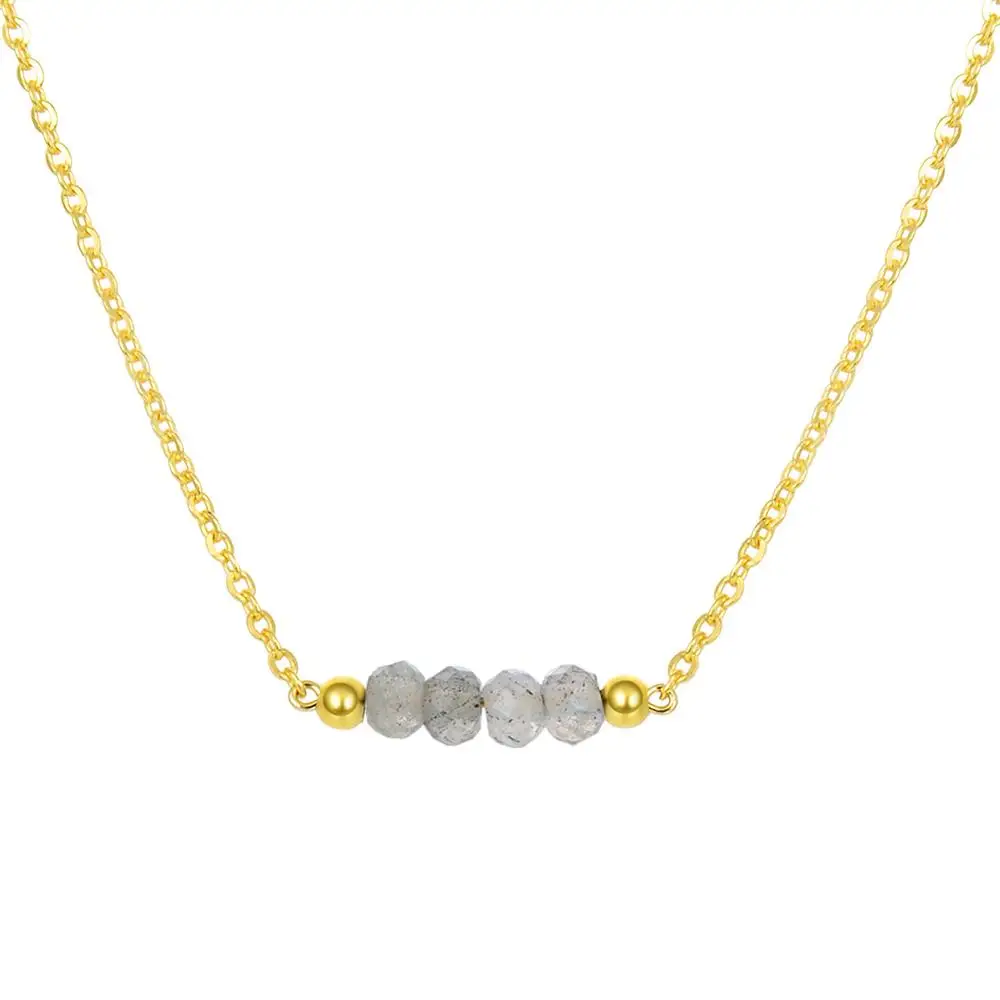 

RINNTIN SN153 Wholesale Jewelry Simple Modern 925 Sterling Silver Necklace