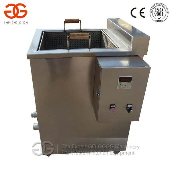 Commercial Two Baskets Electric Fried Chicken Fish Frying Machine Fresh French Fries Potato Chips Deep Fryer 