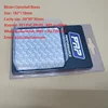 Small MOQ transparent recycled clamshell blister packaging for hardware custom clear clamshell blister packaging with paper card