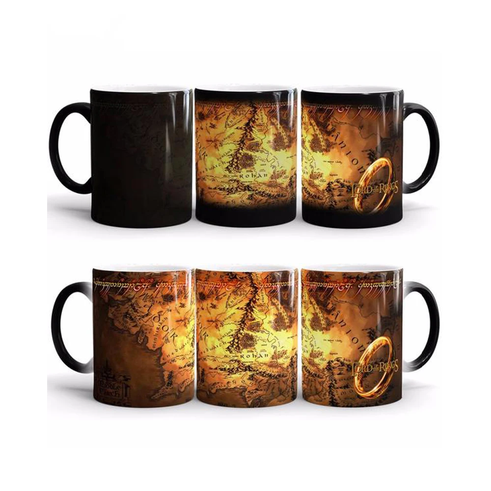 

Custom Porcelain Coffee Heat Press Printing Ceramic Colour Changed Glossy Whole Mug With Logo