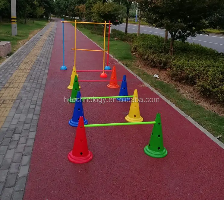 50cm Dog Agility Training Cones Kit Pet Agility Training Kit ( 6 Cones