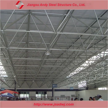 Pre Engineered Steel Lattice Roof - Buy Steel Lattice Roof,Prefab Steel ...