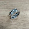 Wholesale high polish Custom Stainless Steel ring cores, ring blanks for inlay