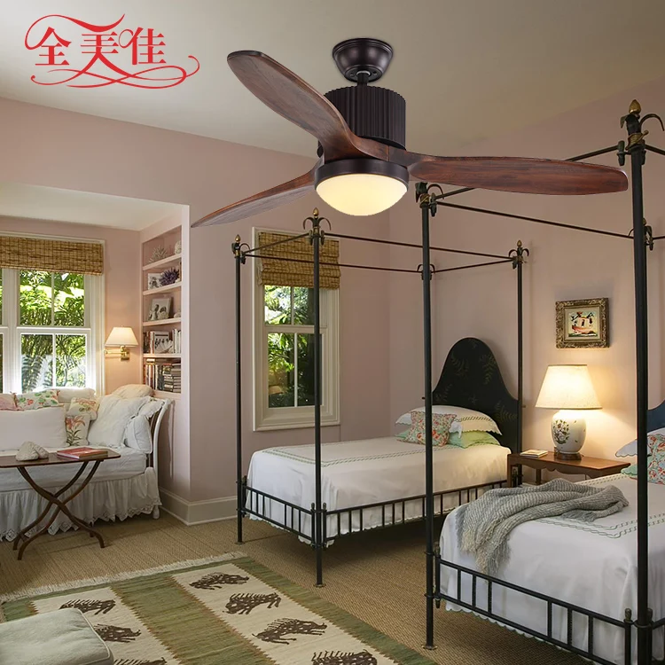 Modern European Style 3 Blades Remote Control Dc Ceiling Fan With