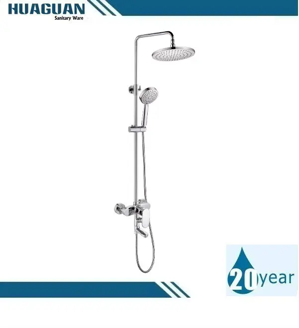 
hot sale luxurious wall mounted bathroom bath rain shower set 
