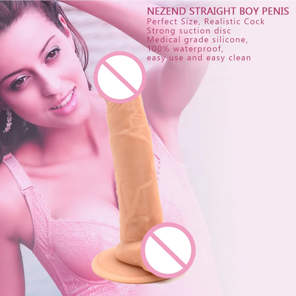 Medical Silicone Toy Sex Adult Products Big Artificial Realistic 20cm Huge Penis Man Dildo for Women Vagina