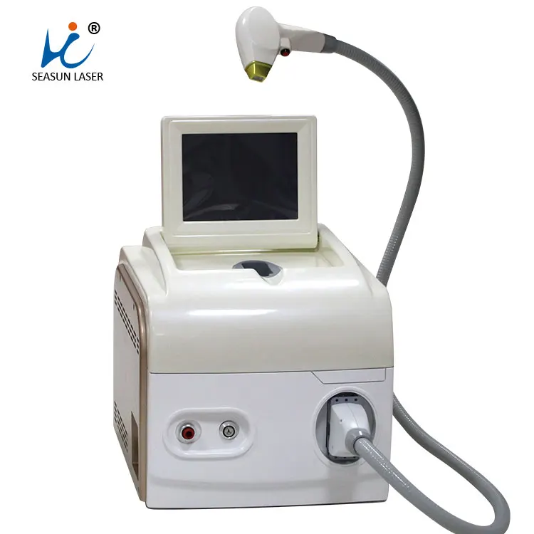 Good effect ! New design professional multifunctional ice-cooling diode laser hair removal machine portable for beauty salons