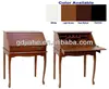 wooden Writing desk,secretary desk,MDF laptop computer desk with foldable