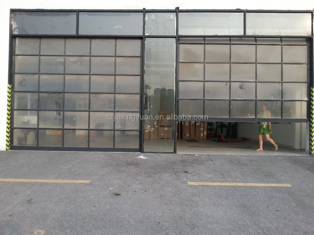  aluminium kaca toko mobil pintu garasi Pintu ID produk 