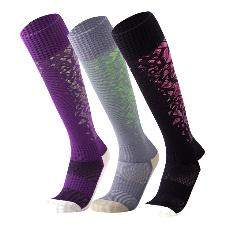 

KANGYI Sports wear Men grip stockings Wholesale anti slip Soccer football socks, Custom color