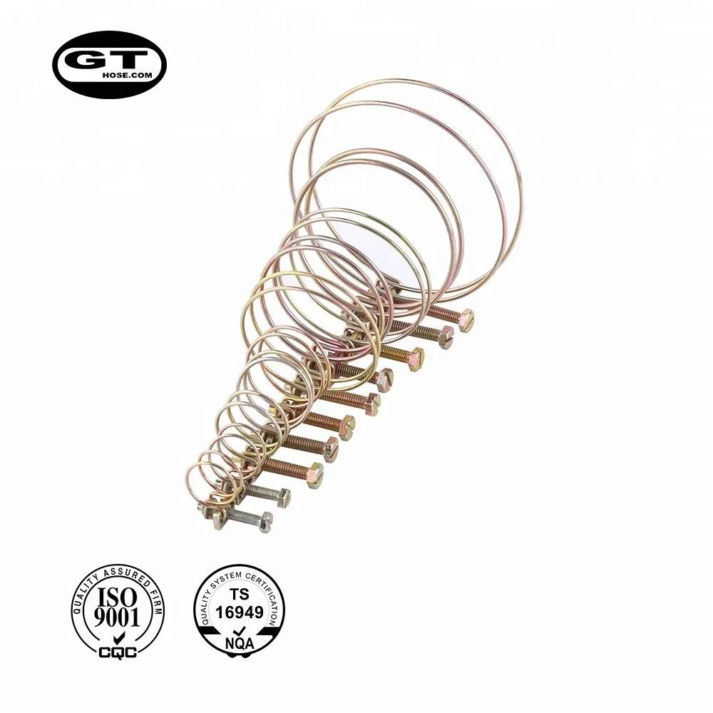 
double wire hose clamp 