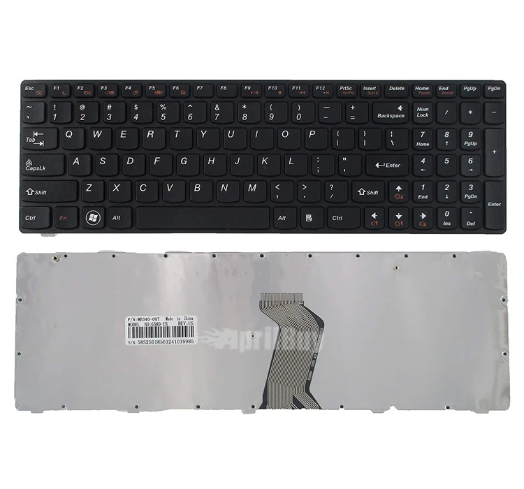 Spanish Laptop keyboard for LENOVO G580 Z580A G585 Z585 G590 Z580 SP keyboard 