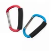 2019 Wholesale Aluminum Carabiner Handle with Sponge Large Carabiner Hook
