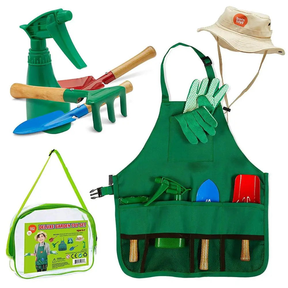 Kids Gardening Set,Kids Gardening Tools With Rake,Kids Gardening ...