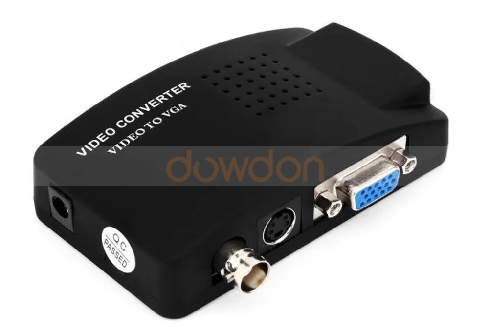 Video Converters Cctv Camera Bnc Svideo Vga To Laptop Computer Pc