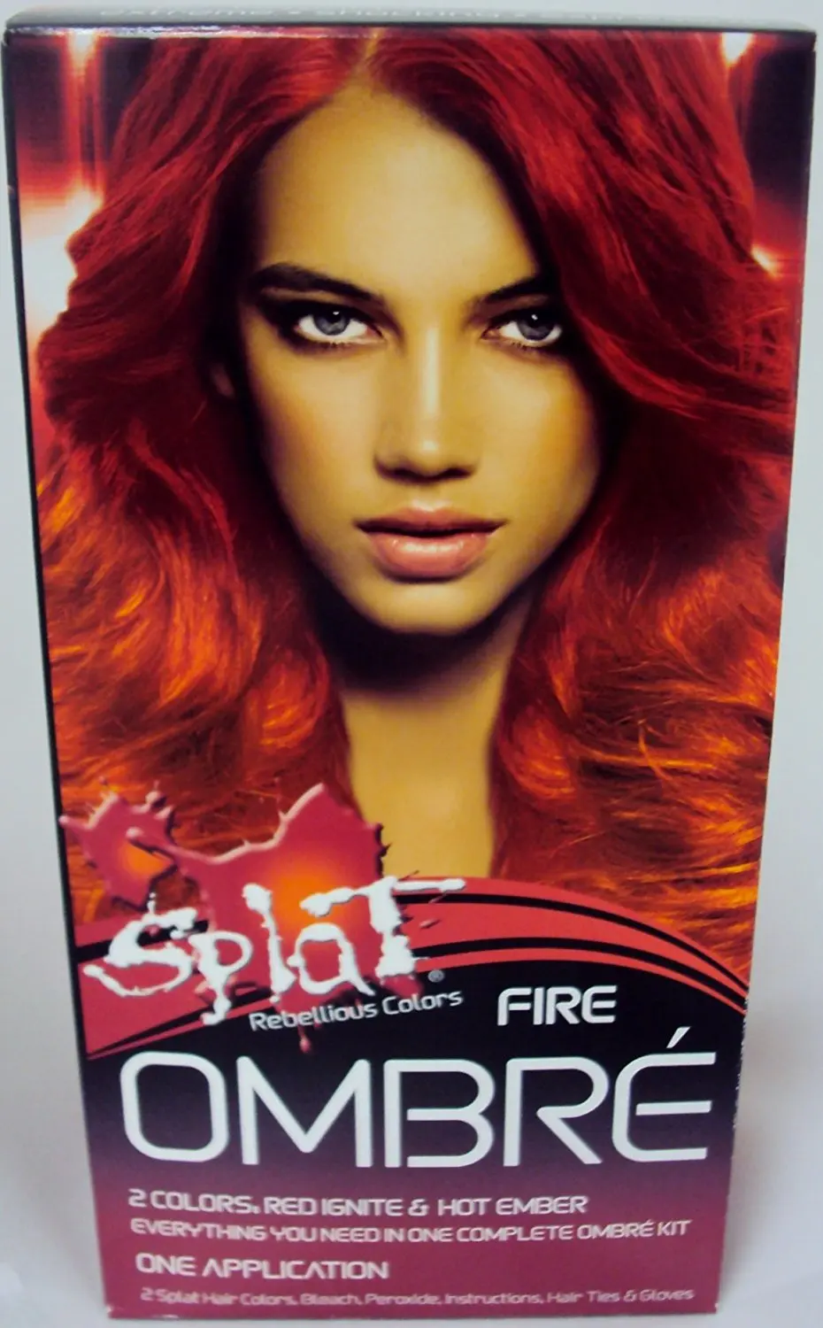 Buy Splat Ombre Hair Coloring Kit Fire Pack Of 3 In Cheap