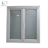 European style pvc doubl leaf casement window