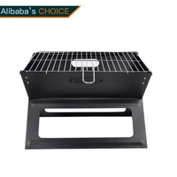 

Stainless steel grill Charcoal Foldable BBQ Grills barbecue en brique adjustable notebook bbq grill