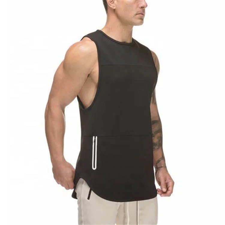 Mens Tank Top Gym Workout Wear Gym Loose Fit Muscle Tank Tops Wholesale