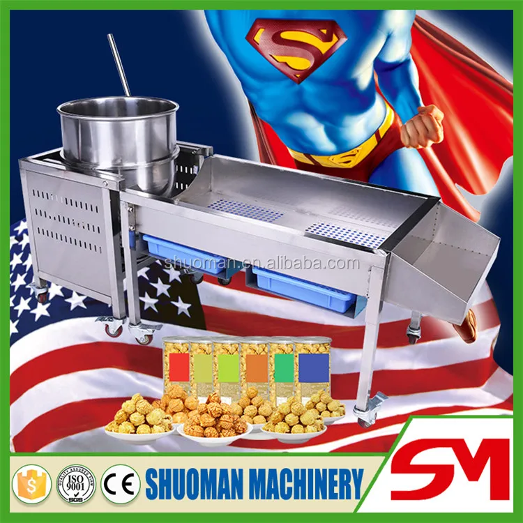 industrial hot air popcorn popper