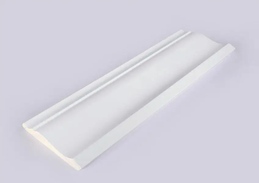 White Primed Finger Joint Mdf Crown Moulding For Interior Decorative