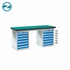 Mechanical Workshop Workbench For Industrial with Double six drawer cabinet L1800*W750*H800mm YH-WBH-1800-10A