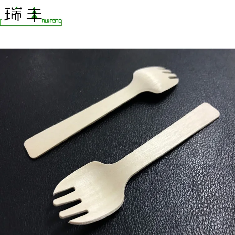 
High quality engraved birch wood forks knife spoon with fast delivery 