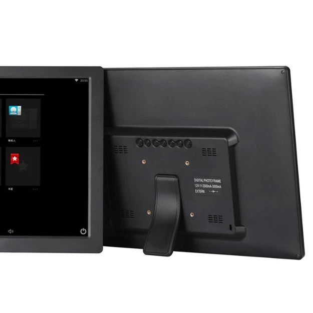 

HD metal 17 inch wifi digital photo frame For shopping center