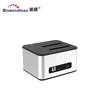 China aluminum two sata bay usb3.0 high transfer speed hdd docking station