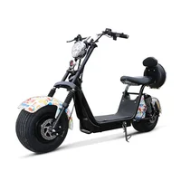 

2019 Newest Citycoco 2 Big Wheel 1500W Anti-Theft Electric Scooter Popular In Us And Europe