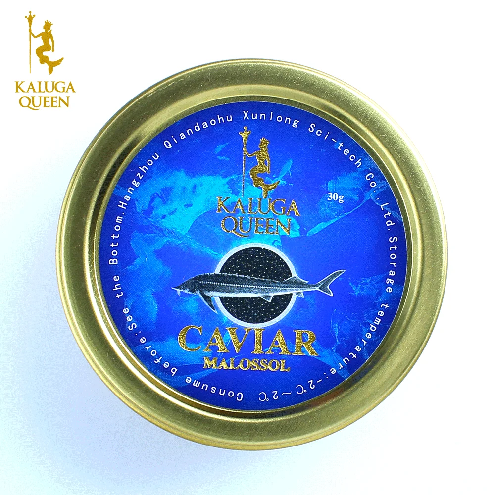 
Popular best selling Russian black caviar sturgeon Malossal Imperial 