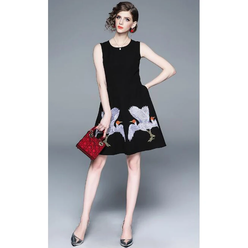 

Hot sale fashion women mini dress sexy sleeveless dress, As picture