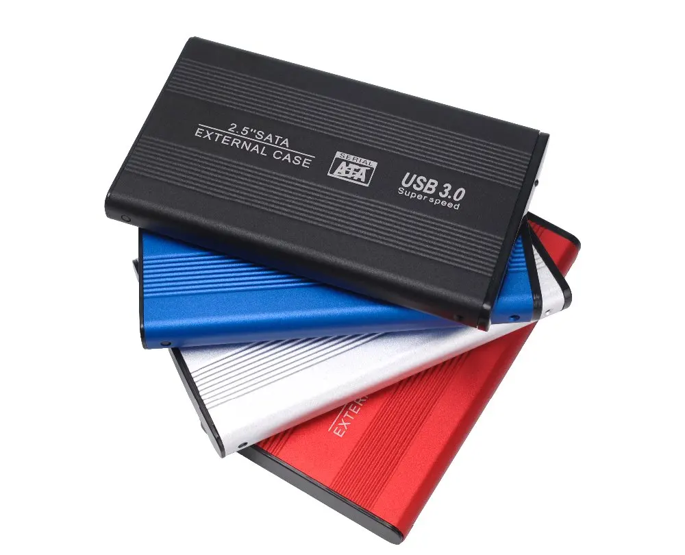 

2.5 inch HDD Enclosure Aluminum HDD case USB 3.0 To SATA External HDD Case Hard Drive Enclosure UASP Supported 6G Factory price