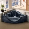Shower Bath Hydro Massage Bathtub Touch Screen Panel and CD Function Massage Bath WHITE 2013 G657