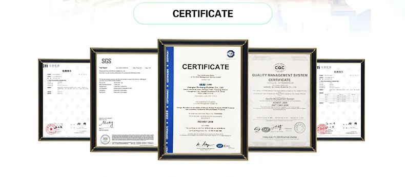 good quality Customized size solid silicone rubber dust seal for Commercial appliances