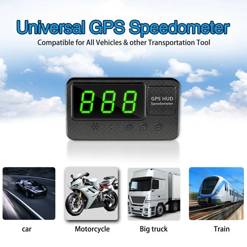 Wholesale GPS Hud GPS compteur de vitesse pour toutes les voitures