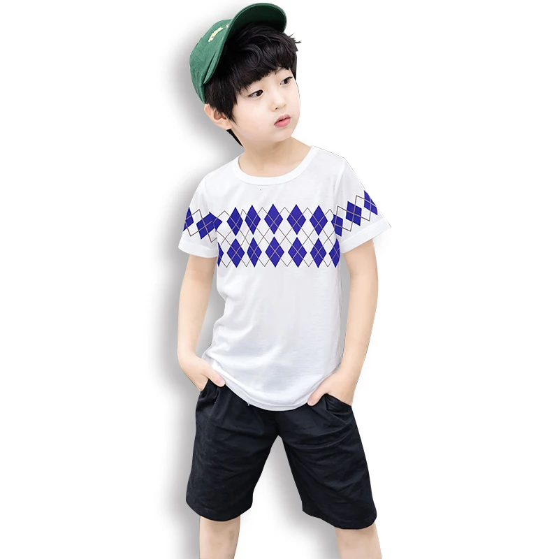 wholesale boy t-shirt modal fabric  boutique children T shirt
