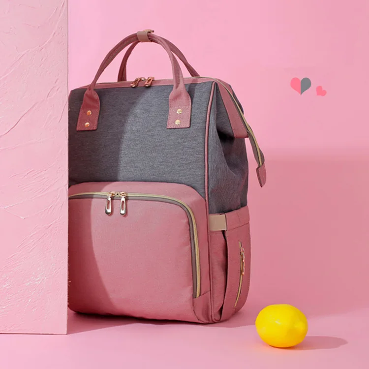 

Baby Diaper Bag Backpack Large Capacity Waterproof Mommy Nappy Bag for Women Toddler Newborn, Customized