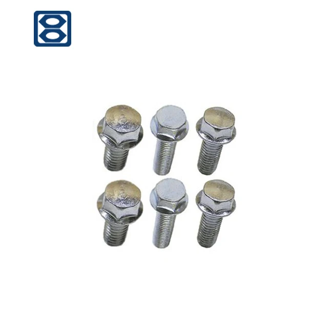
Factory high strength hex flange bolt of DIN6921 