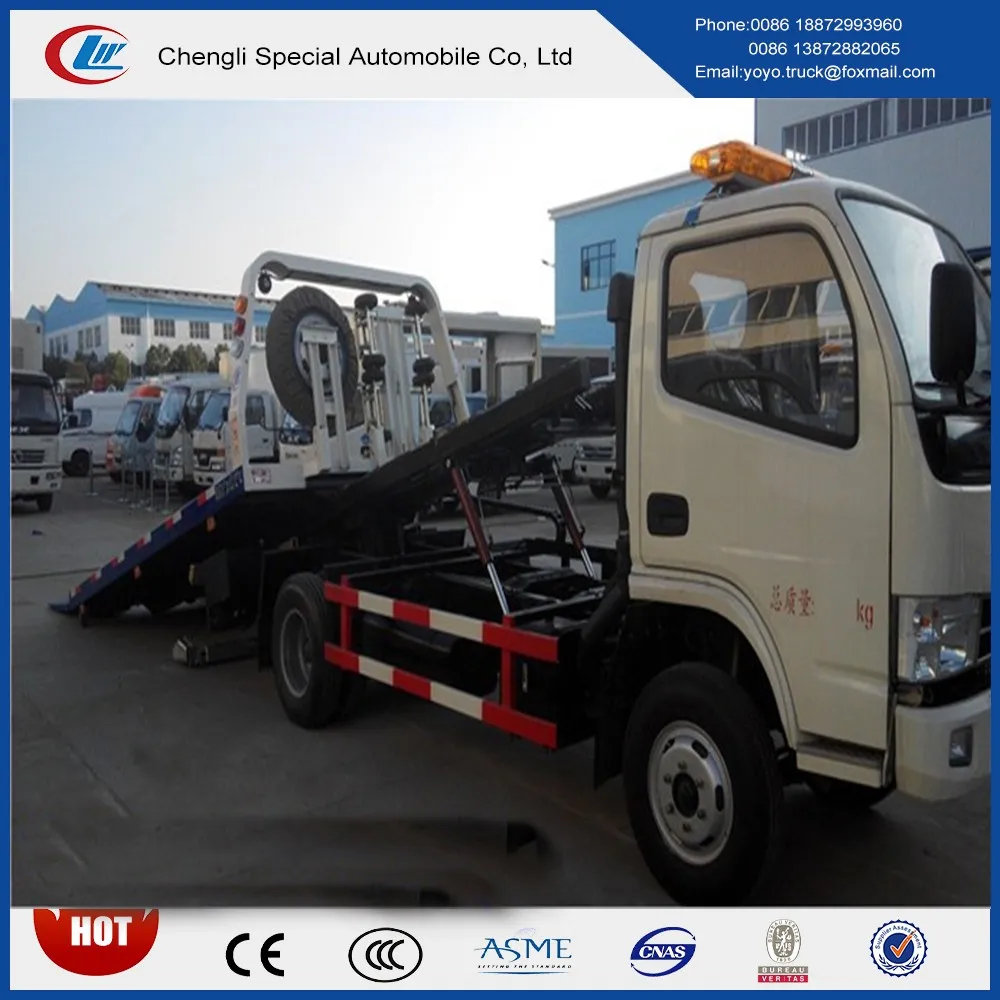 wrecker towing truck