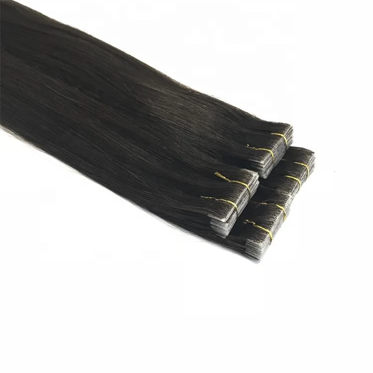 

Super Thin Invisible Tape In Hair Extension Human Hair Pu Weft Tape Hair